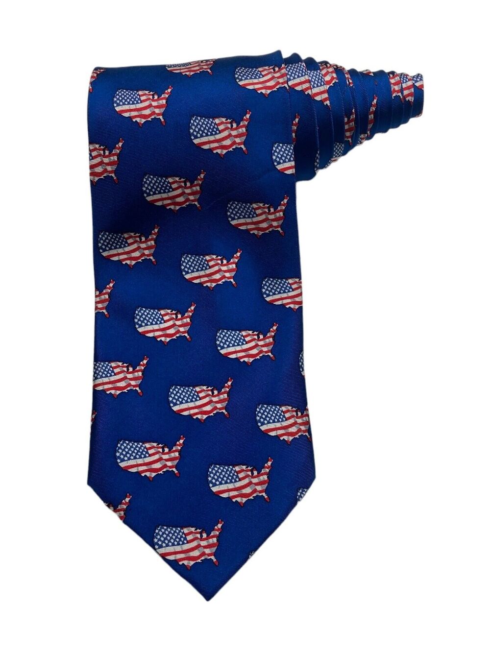 Utopia United States Of American Flag Pattern Patriotic Novelty Necktie